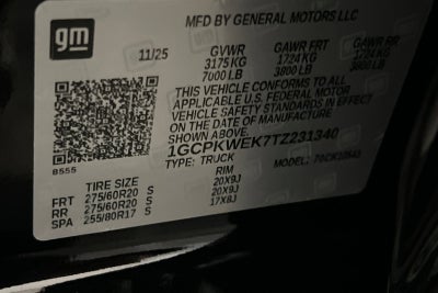 2026 Chevrolet Silverado 1500 RST