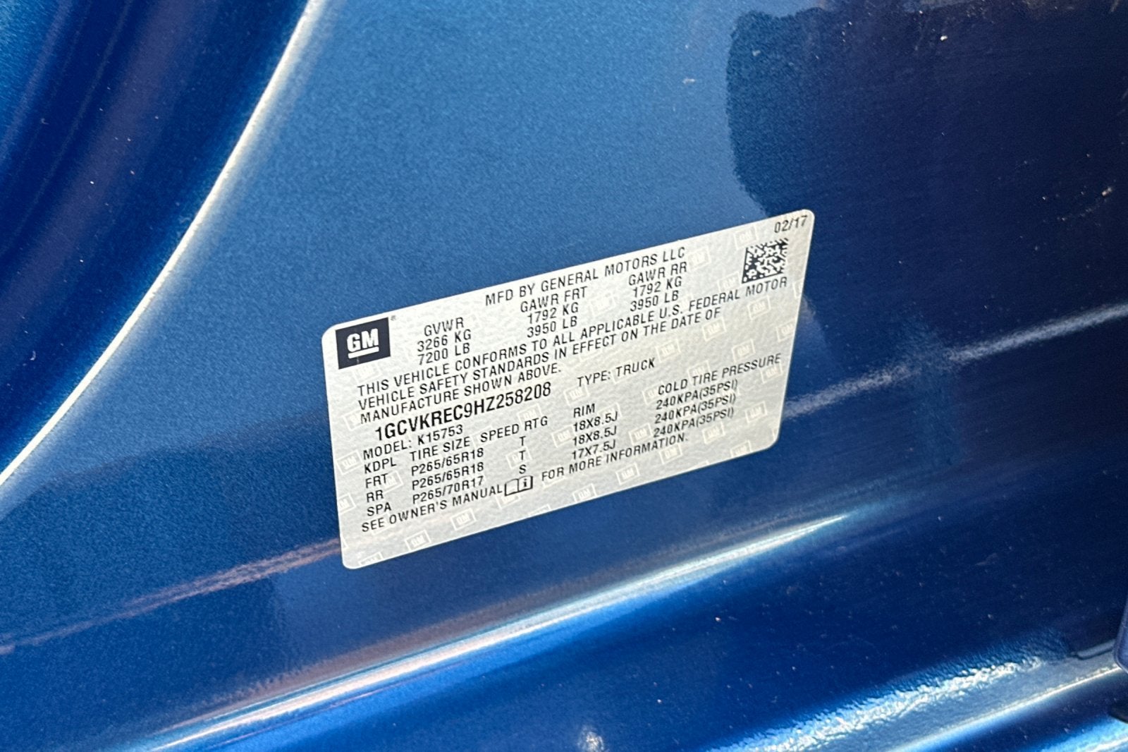 2017 Chevrolet Silverado 1500 LT