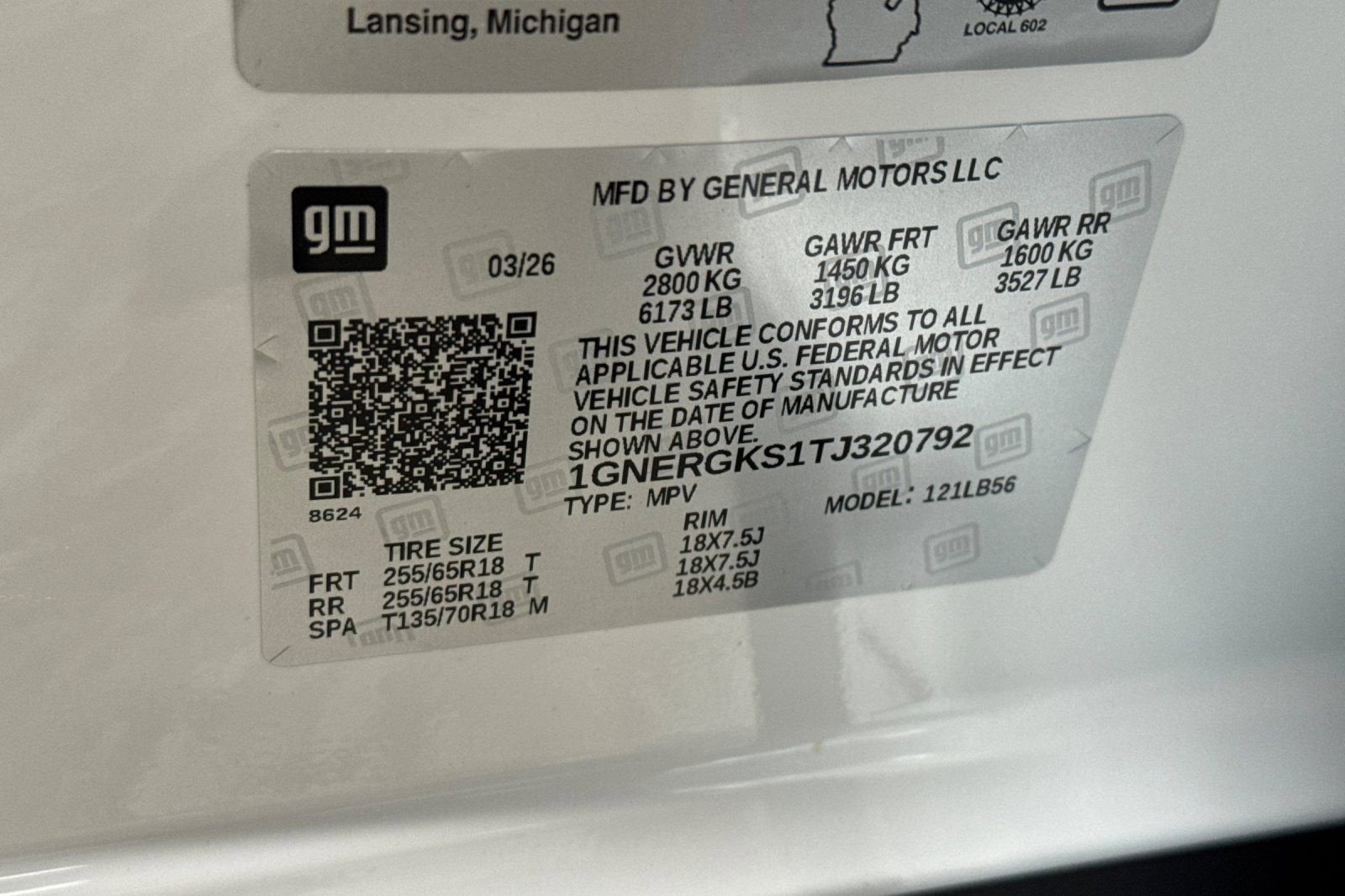 2026 Chevrolet Traverse LT