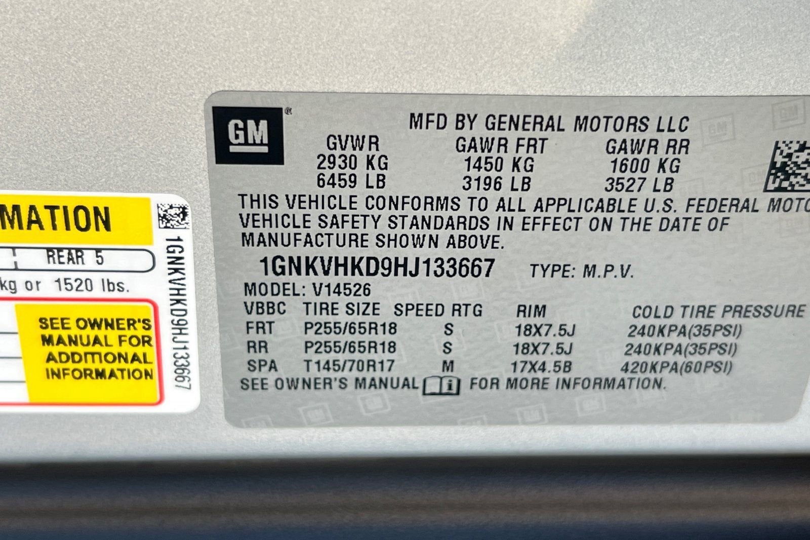 2017 Chevrolet Traverse LT