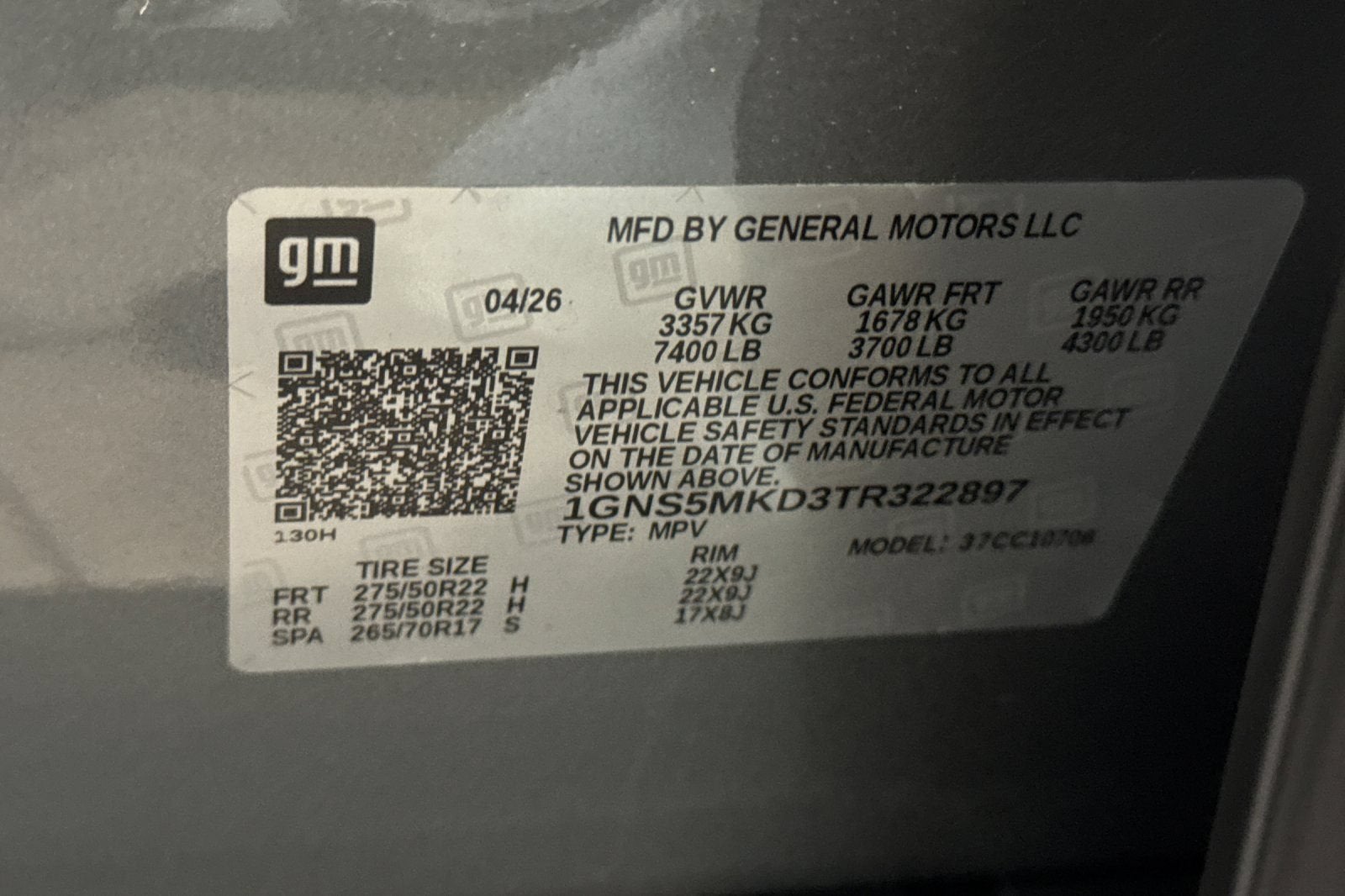 2026 Chevrolet Tahoe LS