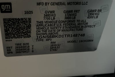 2026 Chevrolet Suburban LS