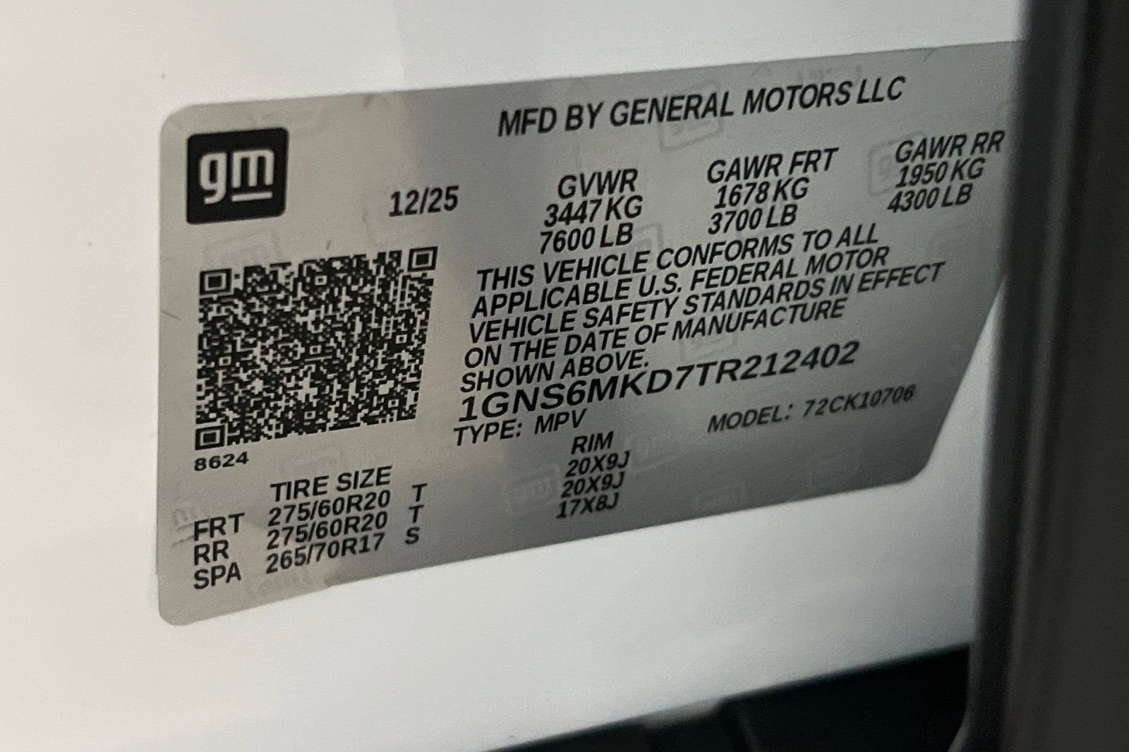 2026 Chevrolet Tahoe LS