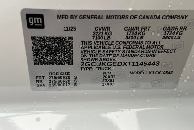 2026 Chevrolet Silverado 1500 LTZ