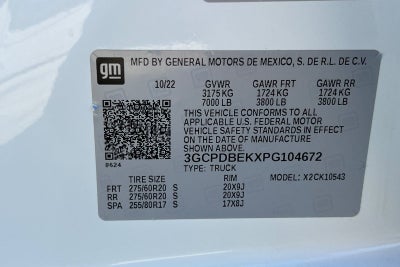 2023 Chevrolet Silverado 1500 Custom