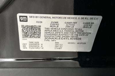 2026 Chevrolet Equinox RS