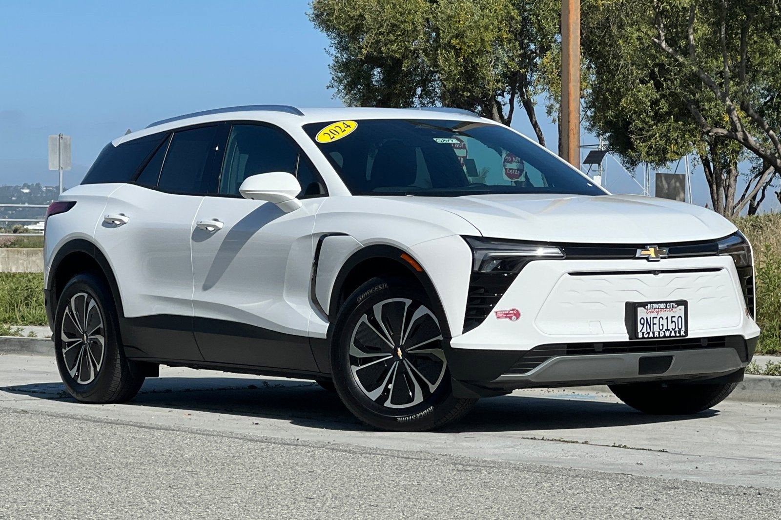 Used 2024 Chevrolet Blazer EV LT with VIN 3GNKDBRJ2RS260160 for sale in Redwood City, CA