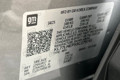 2025 Chevrolet Trax LT