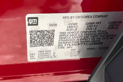 2026 Chevrolet Trax LT