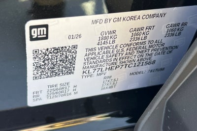 2026 Chevrolet Trax LT