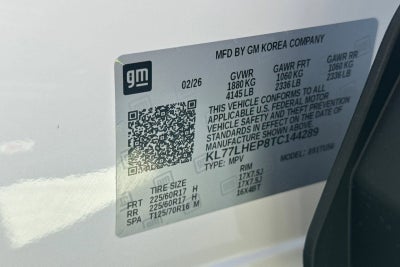 2026 Chevrolet Trax LT