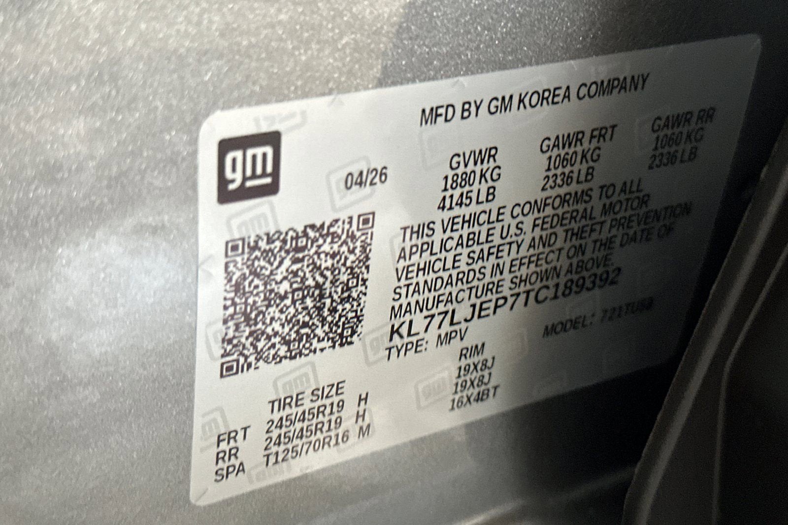 2026 Chevrolet Trax 2RS