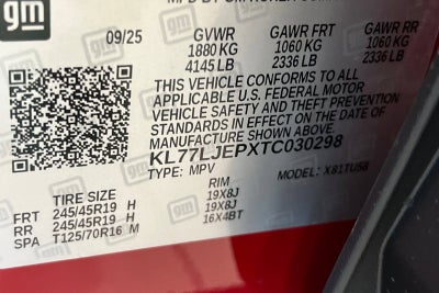 2026 Chevrolet Trax 2RS