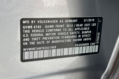 2019 Volkswagen Arteon SEL R-Line